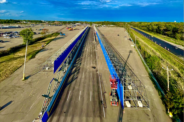 Échaffaudage à rosette